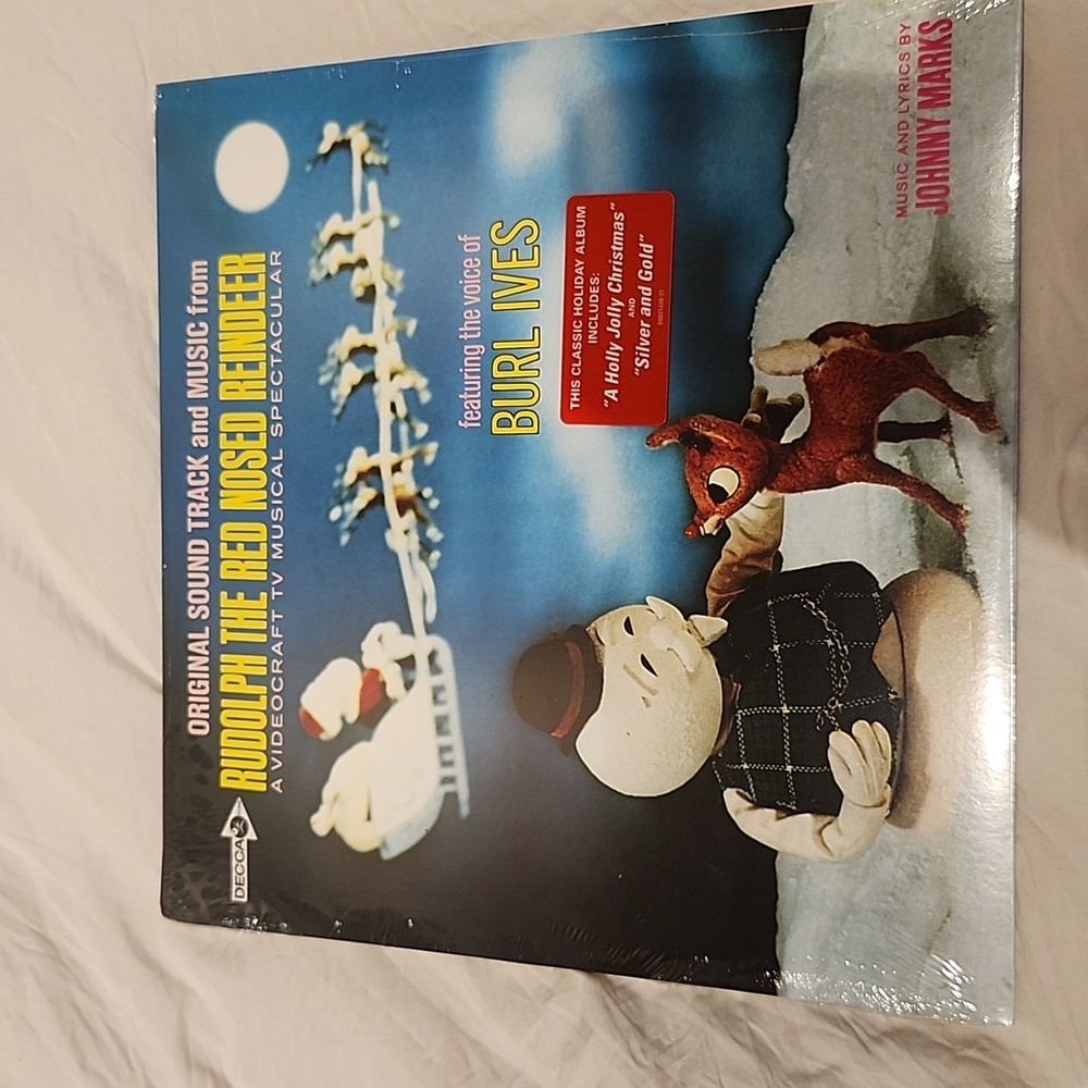 Rudolph the red nose reindeer original sound track featuring Burl Ives